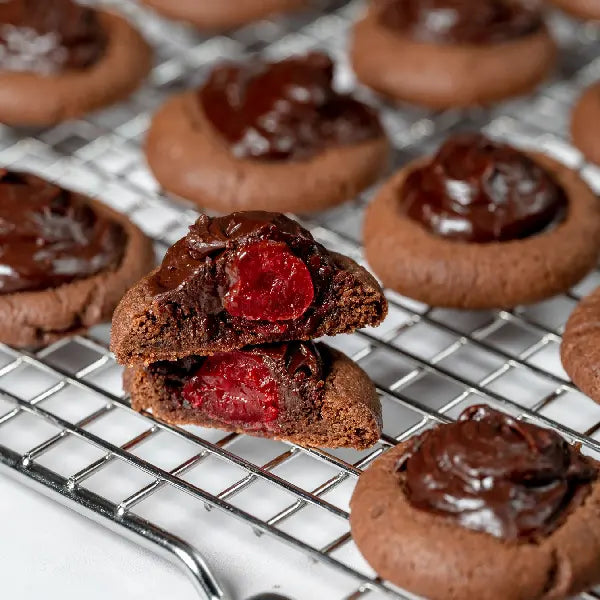 Chocolate Covered Cherry Cookies
