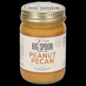 Peanut Pecan Butter with Wildflower Honey