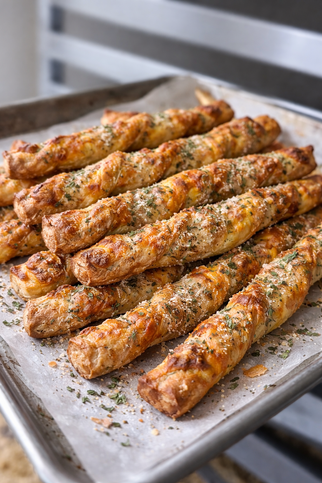 Fresh Baked-  Cheddar & Pepper Sourdough Twists