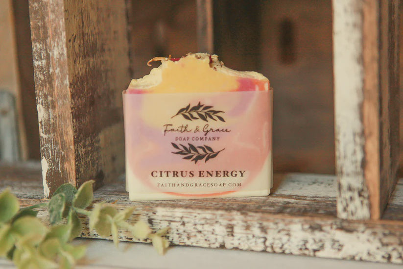 Citrus Energy Bar Soap