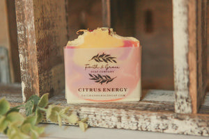 Citrus Energy Bar Soap