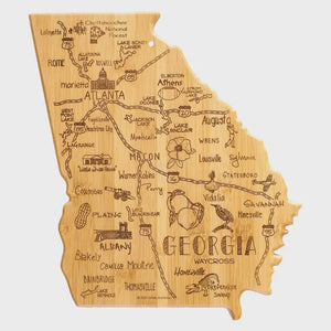 Destination Georgia State Serving & Cutting Board