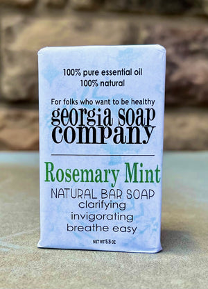 Georgia All Natural Bar Soap/Rosemary Mint