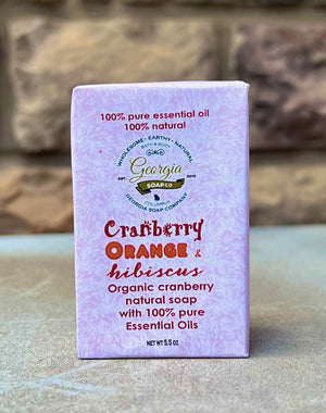 Georgia All Natural Soap/Cranberry Orange Hibiscus