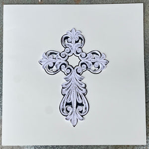 Cross Quilling Card