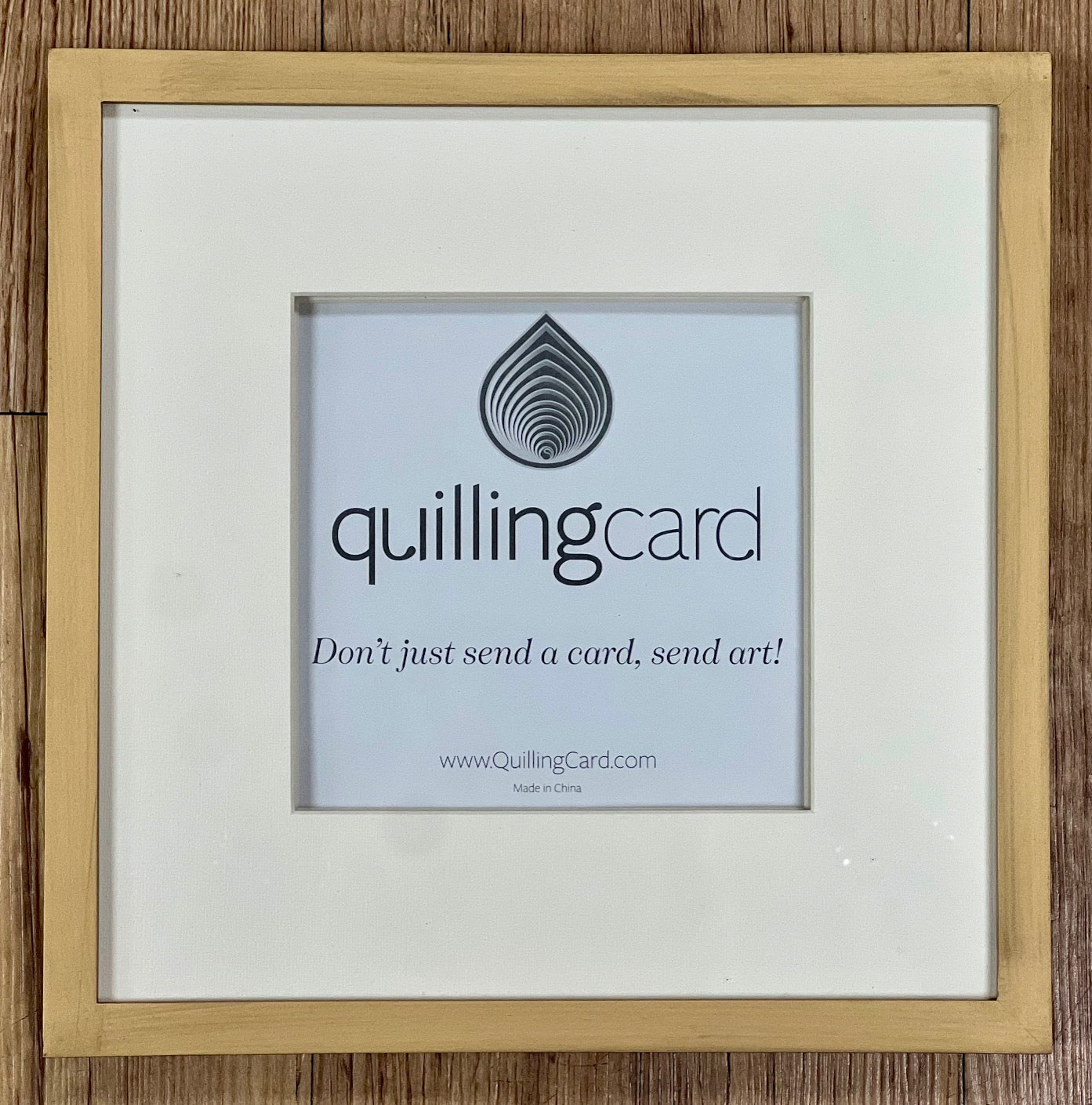 Large Brushed Gold Shadow Box Frame