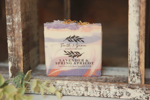 Lavender & Apricot Bar Soap