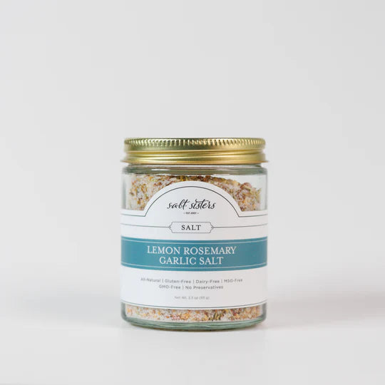 Lemon Rosemary Garlic Salt 3.3 oz