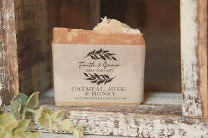 Oatmeal Goat's Milk & Honey Bar Soap