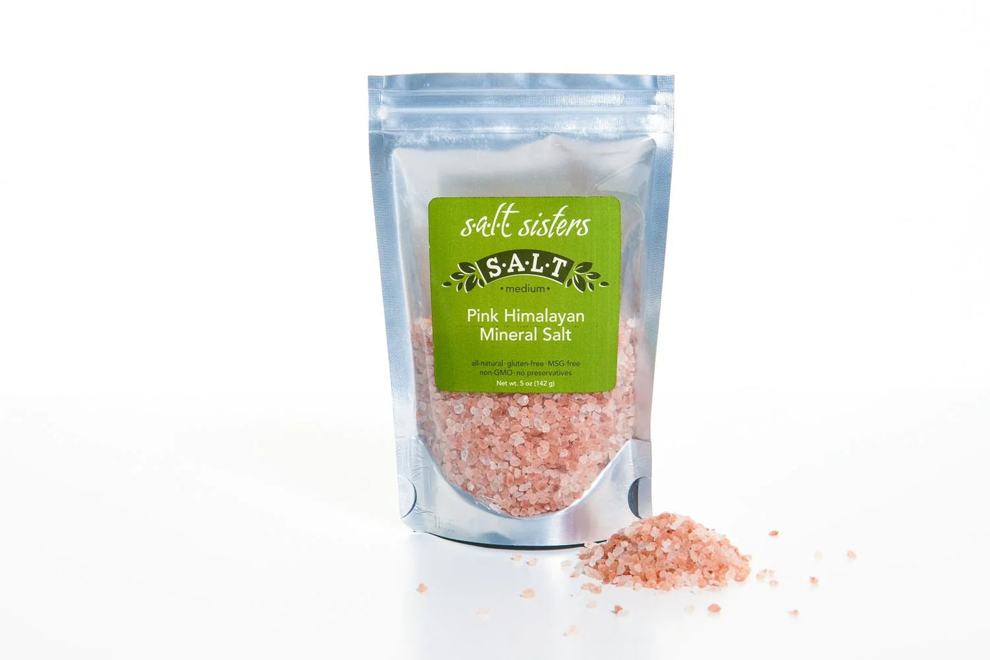 Salt Pink Himalayan Medium 5 oz