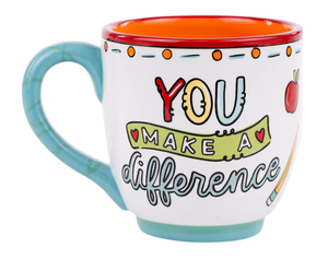 "You Make A Difference Teacher" Mug