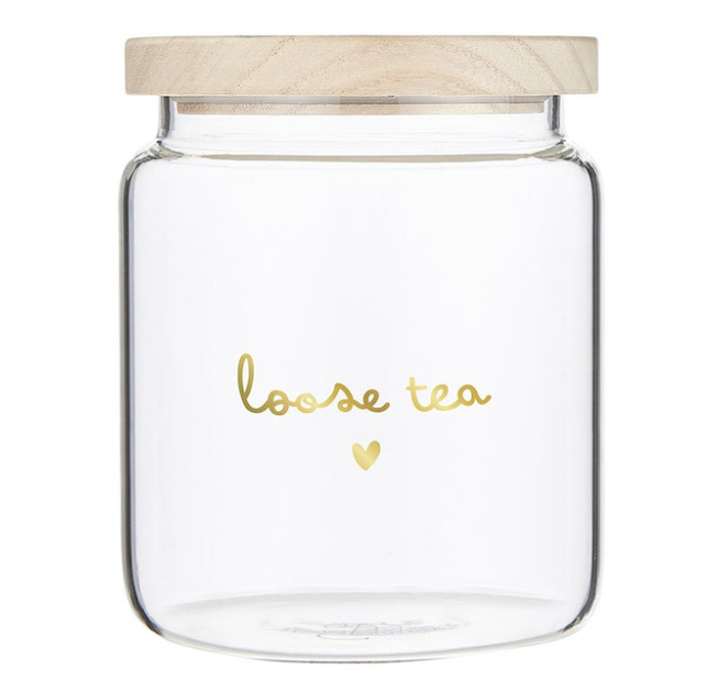 Glass Tea Canister