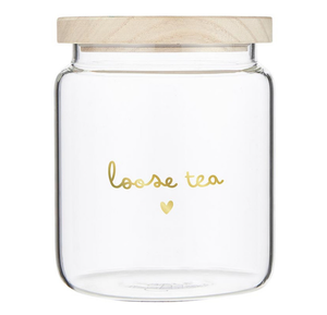 Glass Tea Canister