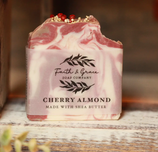 Cherry Almond Luxury Shea Butter Soap