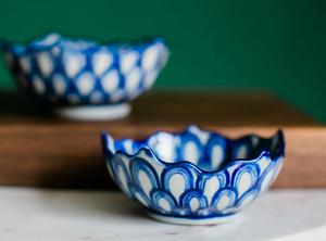 Lotus Bowl/Azul/Small