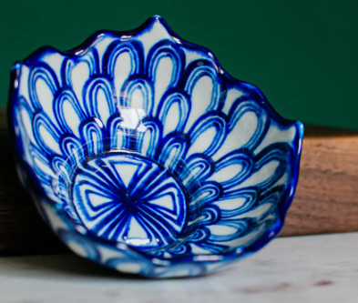 Lotus Bowl - Azul