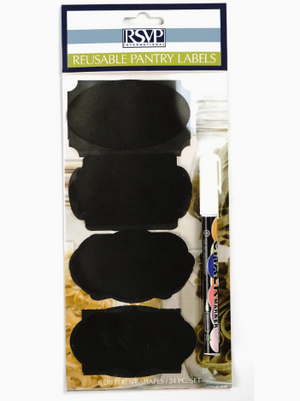 Reusable Pantry Labels