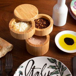 3-Tier Salt and Spice Storage Box