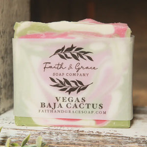 Baja Cactus Shea Butter Bar Soap