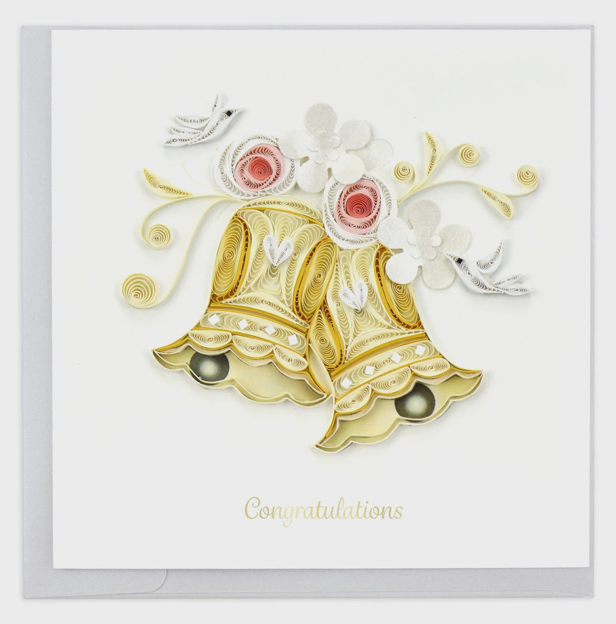 Wedding Bells Quilling Card