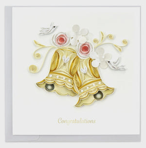 Wedding Bells Quilling Card