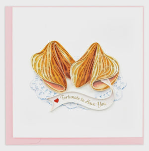 Love Fortune Cookies Quilling Card
