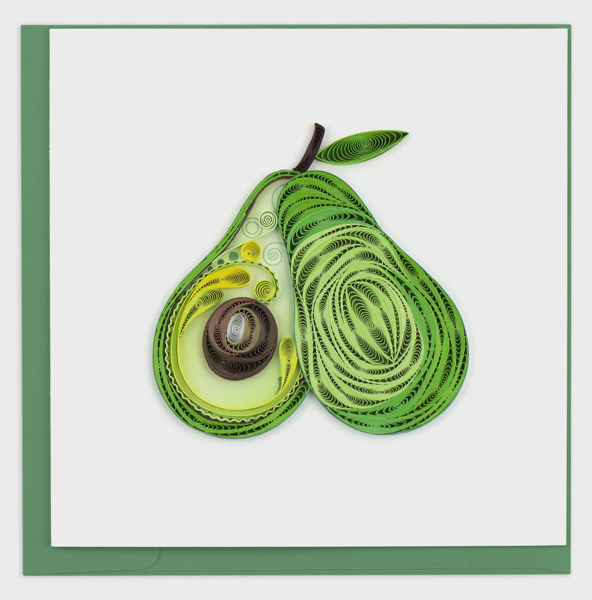 Avocado Quilling Card