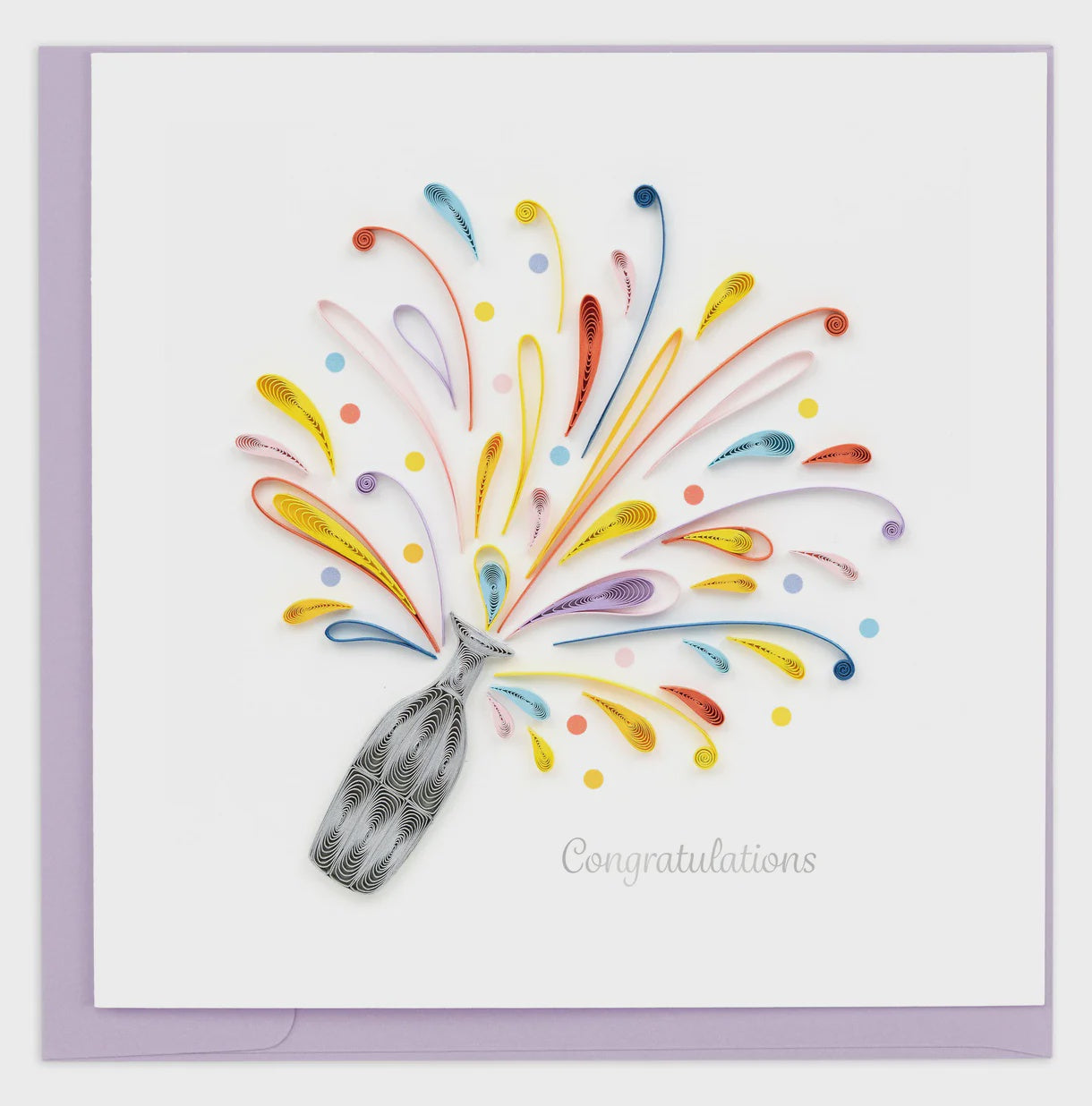 Celebration Congrats Quilling Card