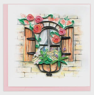 Herb Garden Quilling Card