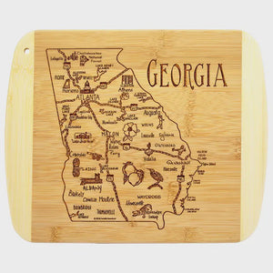 A Slice of Life Georgia 11" Cutting & Serving Board