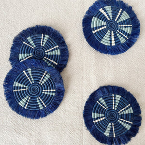 Kimana Fringe Coaster Set