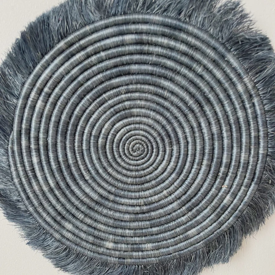 Slate Fringe Trivet