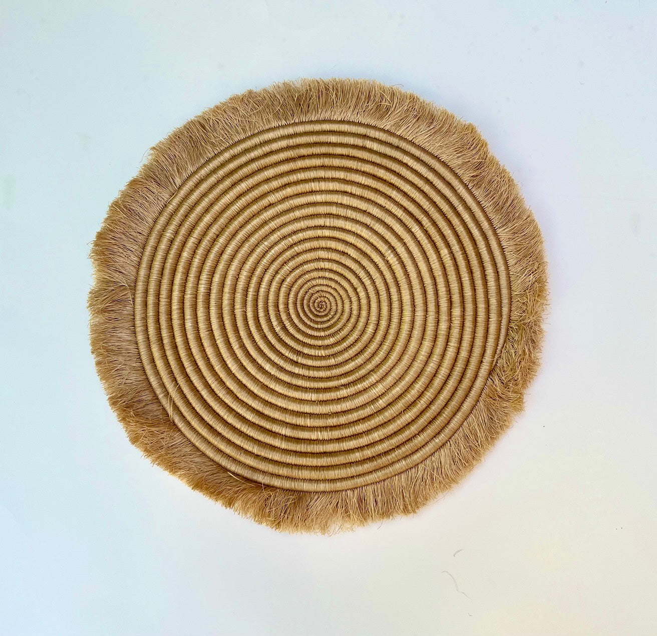 Tan Fringe Trivet