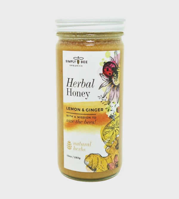 Lemon & Ginger Herbal Honey