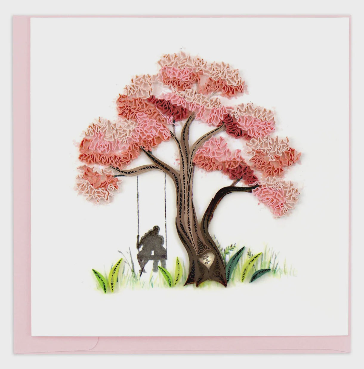 Blossoming Love Quilling Card