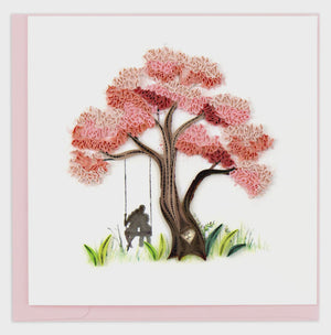 Blossoming Love Quilling Card