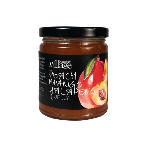 Peach Mango Jalapeno Cheese Topping