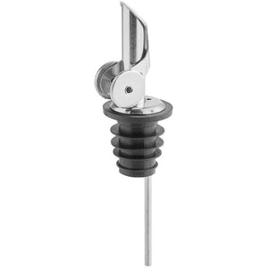 Silver Stainless Spout w/Metal Straw