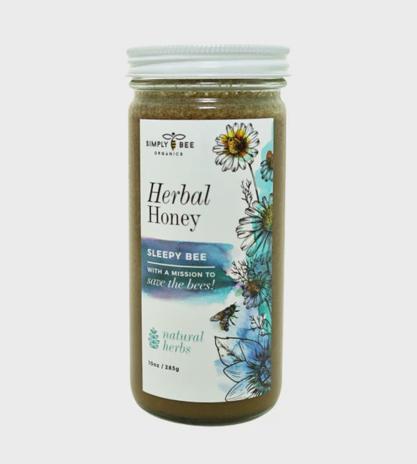 Sleepy Bee Herbal Honey-10oz
