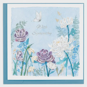 Sympathy Garden Quilling Card