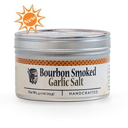 Bourbon Smoked Garlic Sea Salt