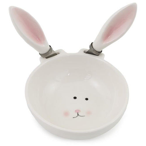 Baxter Bunny Ceramic Bow & Spreader