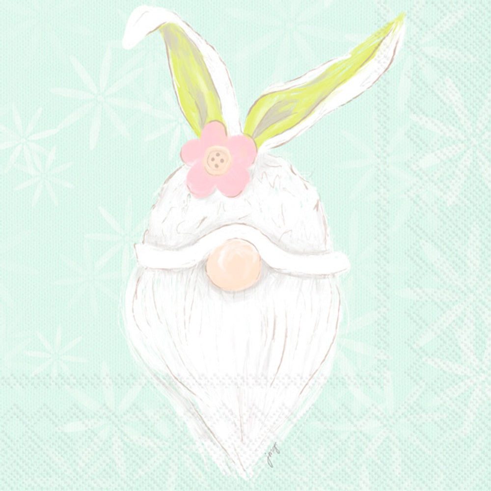 Paper Lunch Napkins Bunny Gnome