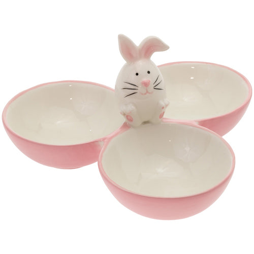 Silly Bunny Tri Part Bowl