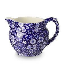 Blue Calico Dutch Jug small