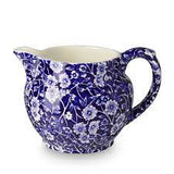 Blue Calico Dutch Jug small