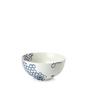 Blue Pollen Small Footed Bowl - 16cm/6"