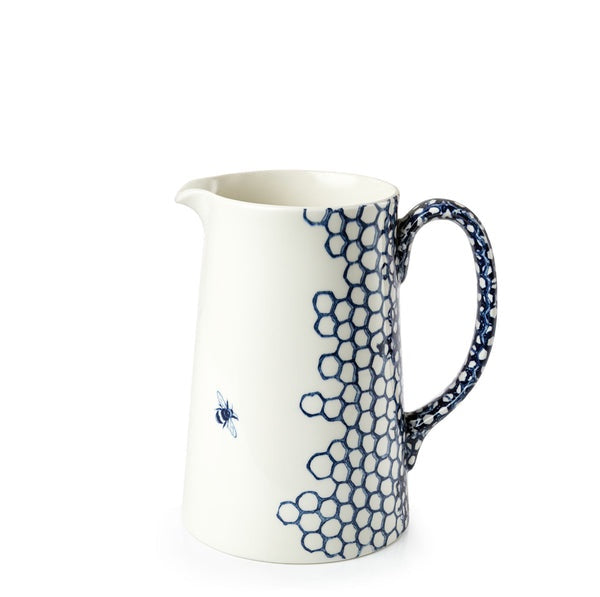 Blue Pollen Small Tankard Jug - 284ml/1/2pt