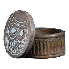 Twyla Owl Trinket Box