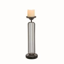 Cage Pillar Candle Holder Large